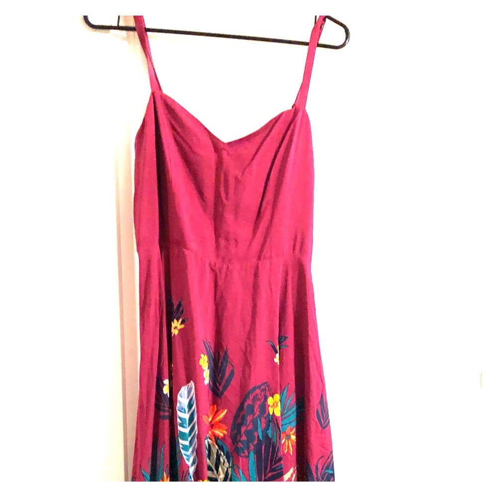 Fuchsia dress